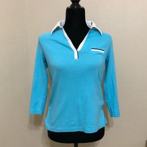 3/4 sleeve cotton shirt